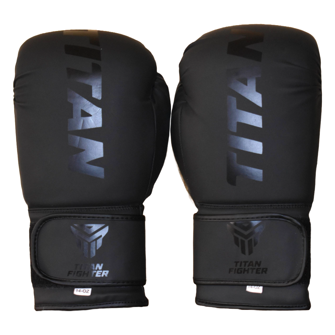 Guantes negros Titan Fighter TF-1