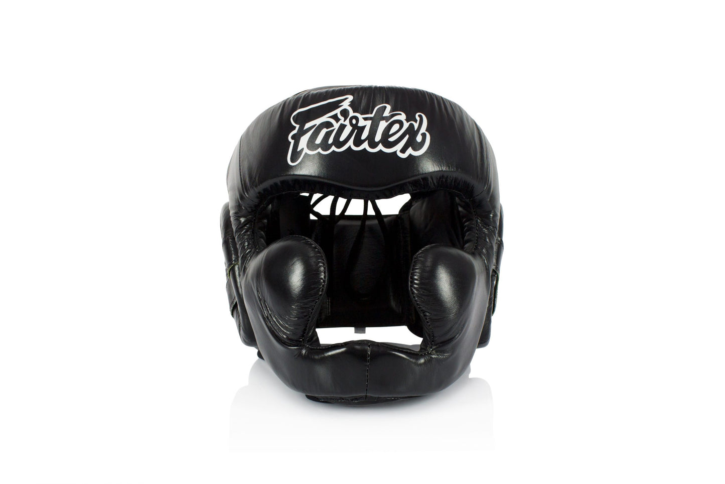 Casco con vista diagonal Fairtex-HG13+L, con cubierta de encaje