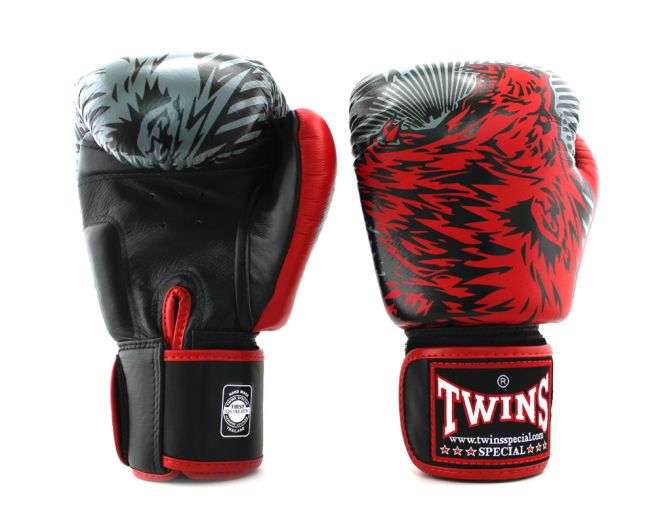 Guantes de boxeo Twins FBGV 50 Lobo