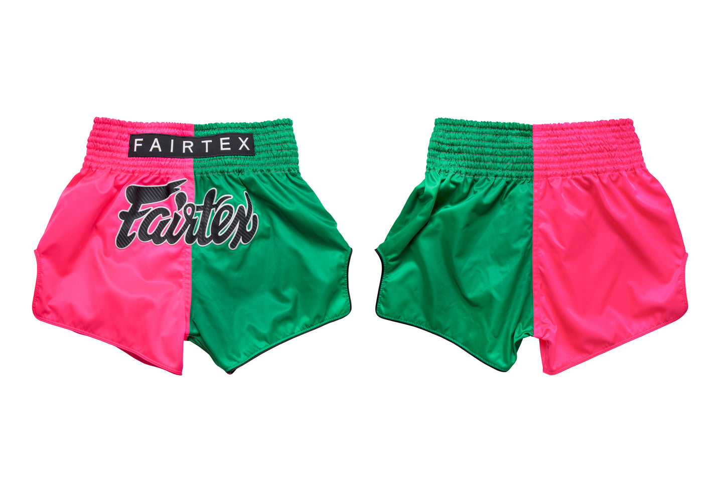 Pantalón corto Fairtex BS1911, rosa y verde